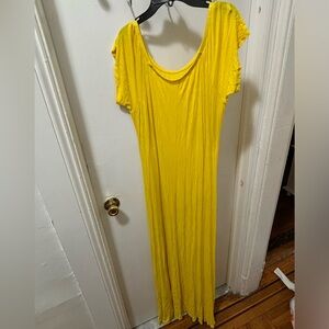 Yellow dress
